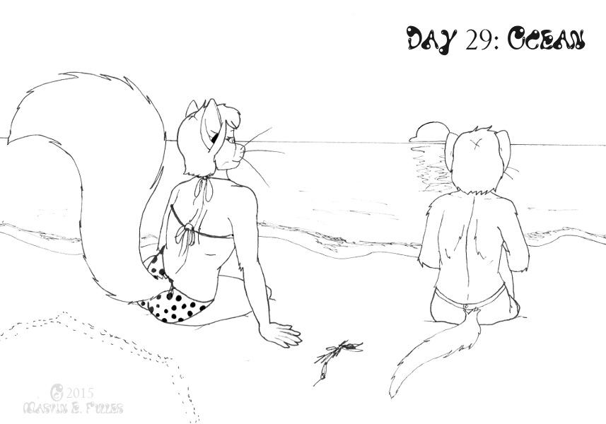 Daily Sketch 29 - Ocean
